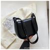 2025 new fashion retro small square bag women's bag high-end niche design messenger bag commuter shoulder Ma'an bag