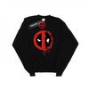 Marvel Mens Deadpool Split Splat Logo Sweatshirt