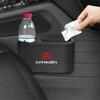 ABS Car Door Side Hanging Trash Can With Water Bottle Holder Trash Bin For Citroen C1 C3 C4 C4L C5 C6 VTS C-ELYSEE C4L DS3 DS ZX