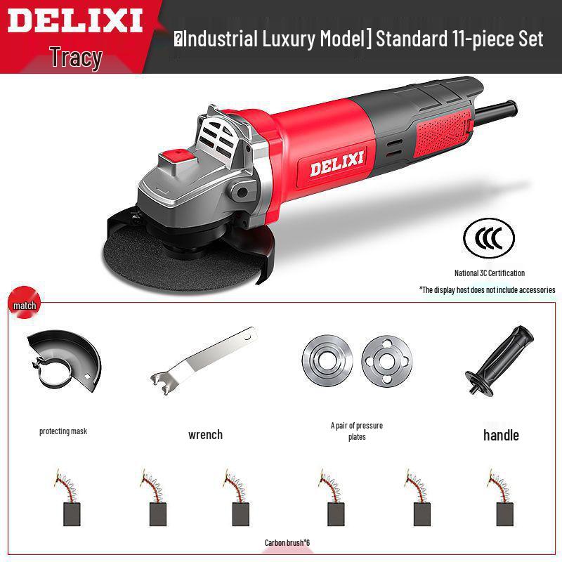 Многофункциональная угловая шлифмашина и полировальная машина высокой мощности для домашнего использования