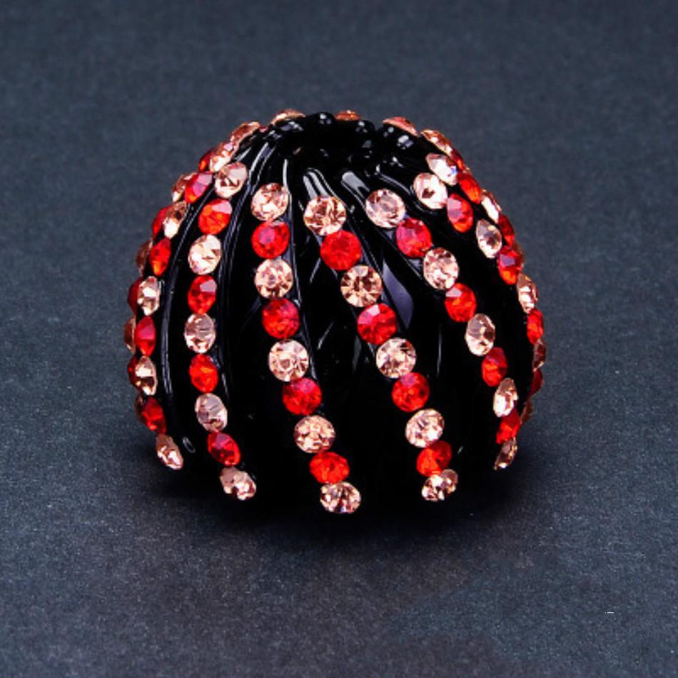 Заколка с кристаллами для волос