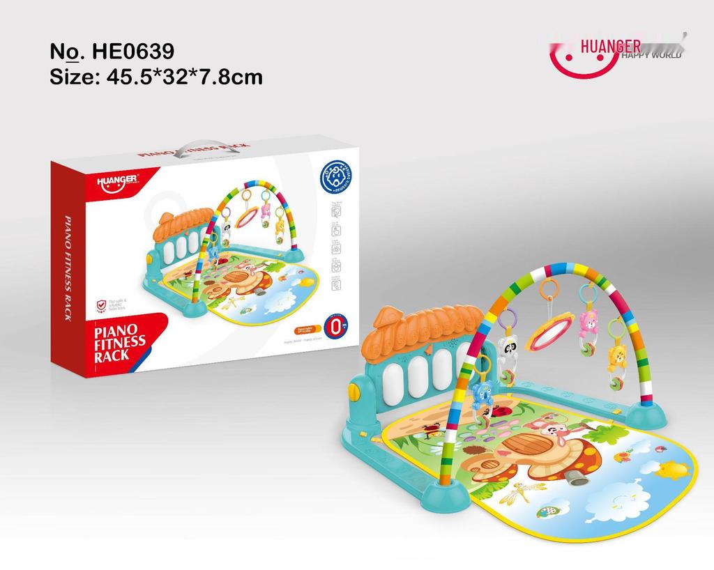 Infant & Toddler Kick and Play Piano Gym 4-in-1 Toy