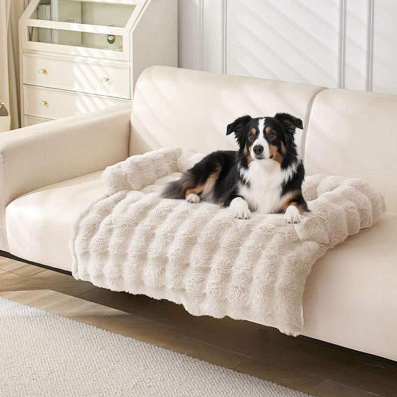 Warm Plush Pet Sleeping Mat, Removable Washable Anti-slip Dog Bed, Universal Cushion for Dogs and Cats, Sofa Bed