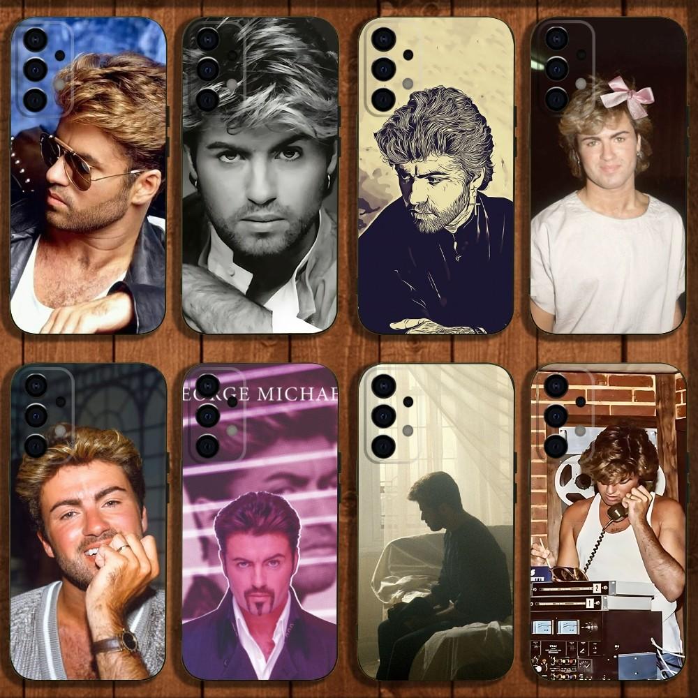Чехол для телефона George Michael для Samsung Galaxy A13, A21s, A22, A31, A32, A52, A53, A71, A80, A91, Мягкий черный чехол