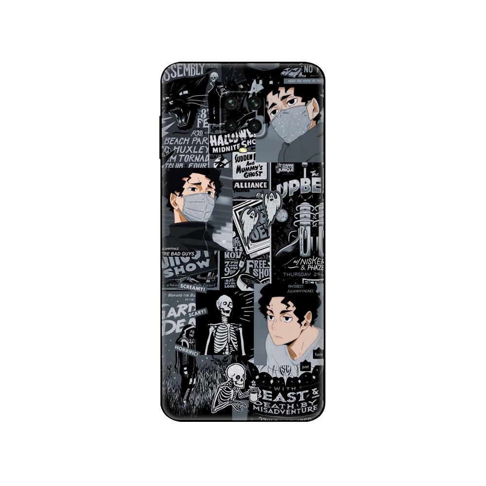 Черный чехол из ТПУ для Xiaomi Redmi 7A 8 8A 9 9A 9C чехол Redmi Note 8T 8 Pro T Note 9 9S 9 Pro чехол Sakusa Kiyoomi Haikyuu