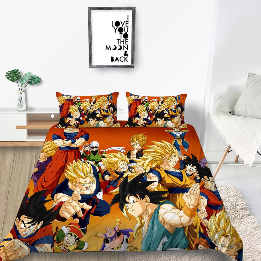 3D мультфильм Longzhuxia постельное белье детская спальня пододеяльник наволочка/двуспальная кровать полноразмерное постельное белье украшение дома