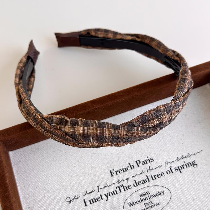 Однотонная тканевая повязка на голову для женщин, девочек, милая элегантная повязка, простой обруч для волос, повязка на голову, украшение для волос, модные аксессуары