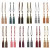 1 Pair Practical Simple Modern Tie Backs Holder Strap Tassel Curtain Rope Braided Tiebacks