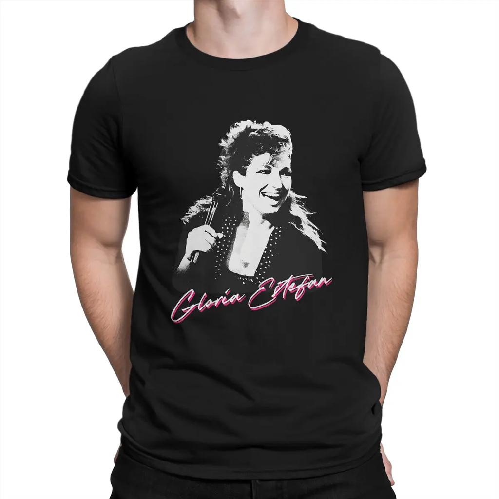 G-Gloria Estefan Singer TShirt Gloria Estefan 80S Fan Distinctive T Shirt Harajuku Sweatshirts Hipster Unisex