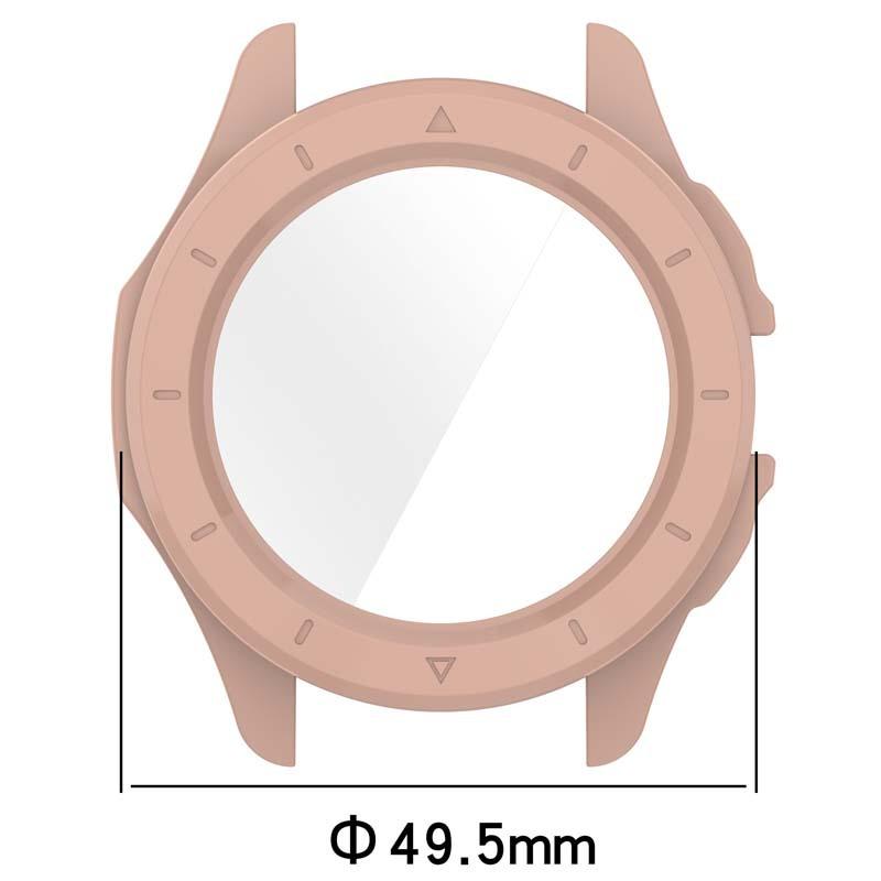Screen Protector Hard PC Shell For Xiaomi Watch S4 Sport Ultra Light Full Cover Transparent Tempered Glass Film Shockproof Case