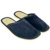 Dark ink slippers men's suede leather slippers men's 40