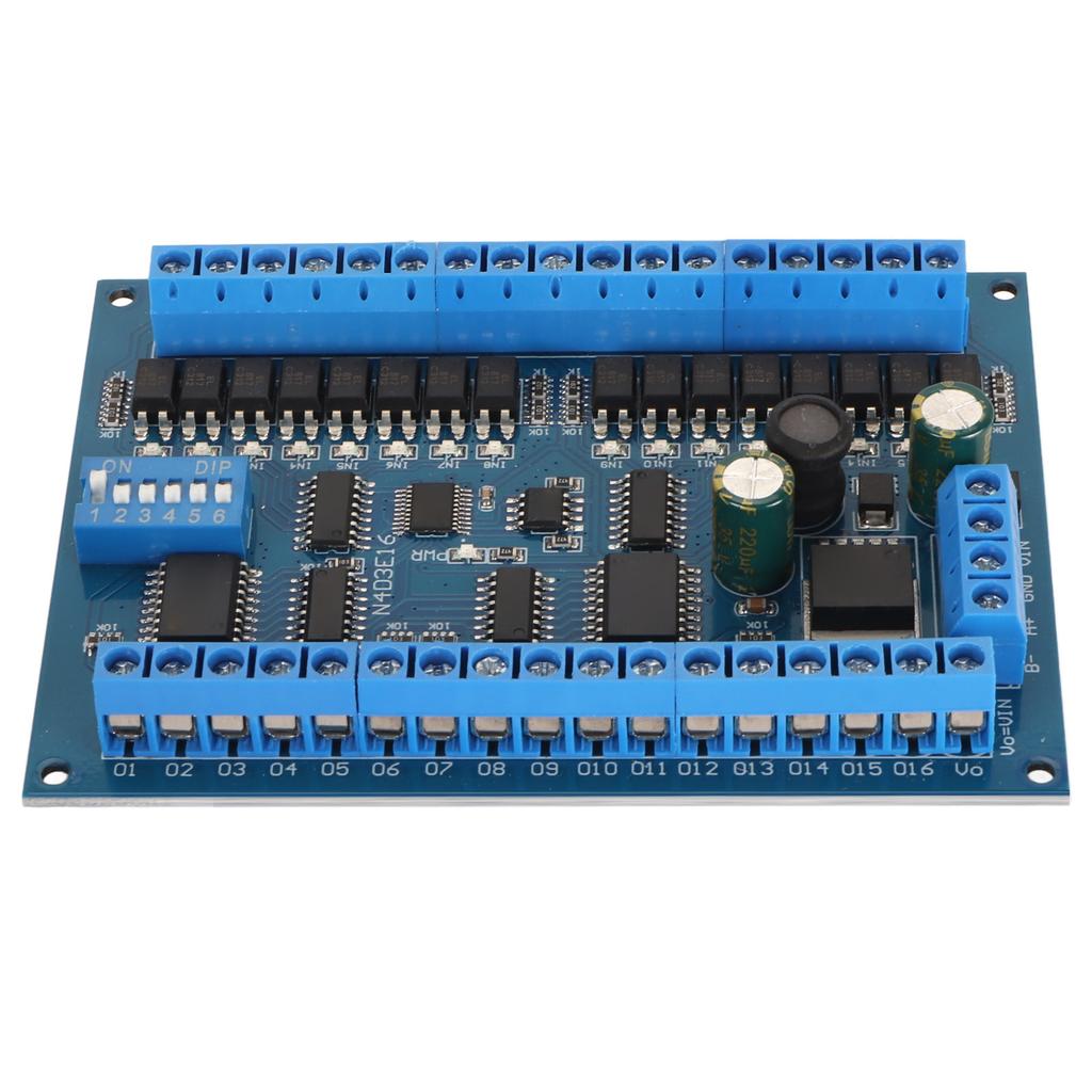 DC 6.5‑30V 16 Input 16 Output Expansion Board Multifunctional RS485 Remote Control Switch PLC IO Module