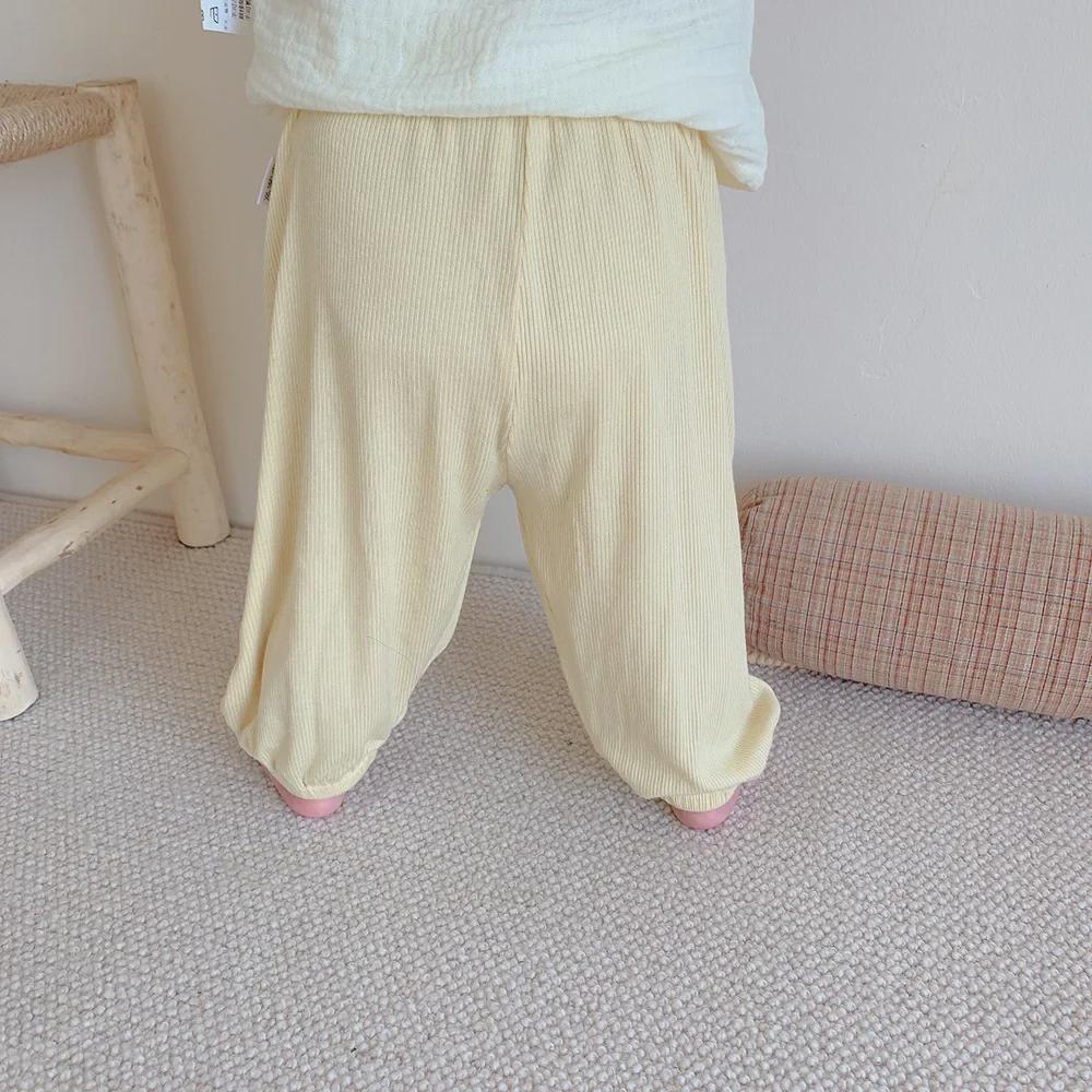 Летние тонкие модальные детские брюки с защитой от комаров для мальчиков и девочек - брюки Air-Conditioning Big PP