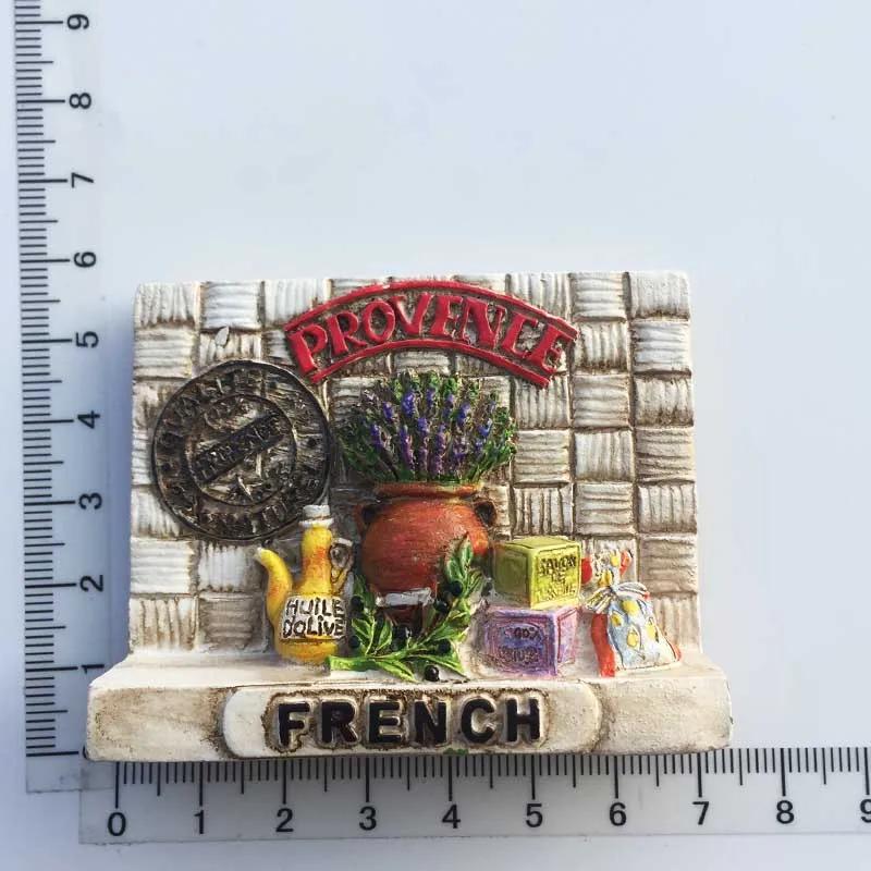 France Travelling Fridge Stickers Provence Menton Lyon Tourism Souvenirs Fridge Magnets Wedding Gifts Home Decoration Crafts