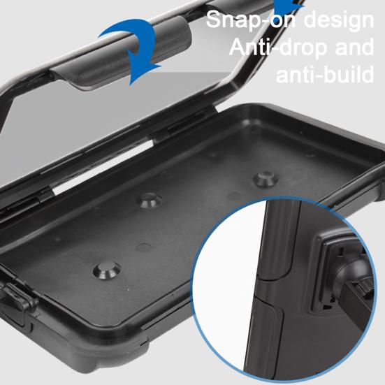 Водонепроницаемый телефон для велосипеда/мотоцикла, вращающийся кронштейн, чехол на руль с возможностью поворота на 360 градусов, чехол для телефона с поддержкой GPS, крепление