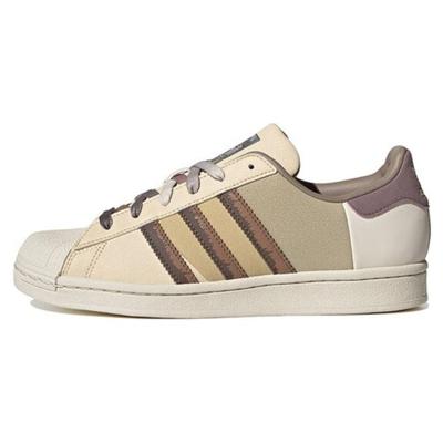 Оригинальные кроссовки Superstar 'Brown Beige' для женщин IE1911