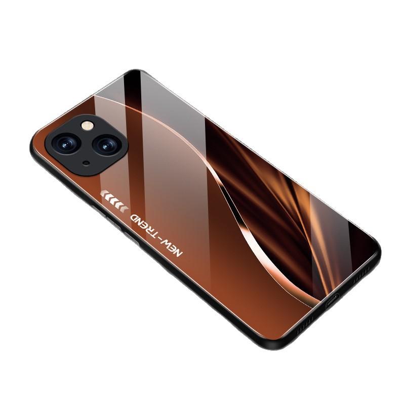 Градуированные линии для чехла мобильного телефона Apple 16Plus 17PROMAX мужского и женского 14Plus мультяшный 13 стекло 11