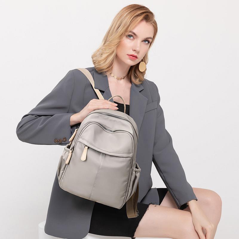 Рюкзак из ткани Оксфорд, женский, простой, модный, противоугонный, большой емкости, для отдыха, путешествий, сумка Tide