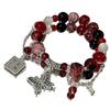 Аниме Tian Guan Ci Fu Браслет Xie Lian Heaven's Official'S Blessing Beads Chain Butterfly Подвеска Браслет Косплей Ювелирные изделия Подарок