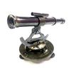 Antique Finish Brass Telescope Alidade Compass Transit Surveying Theodolite