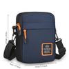 Мужская водонепроницаемая повседневная сумка через плечо, многофункциональная сумка для отдыха на открытом воздухе, сумка для телефона