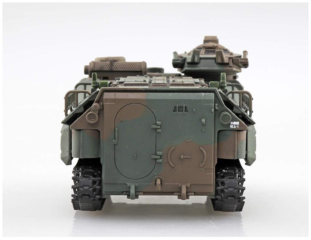 Aoshima Bunka Kyozaisha Военная модель Набор для сборки наземных сил амфибийная машина амфибийная мобильная бригада Пластиковая модель 1/72 № 21 Самооборона (ААВП7А1