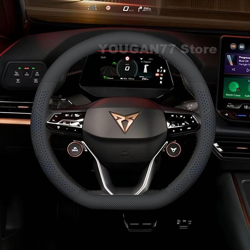 Кожаная накладка на руль автомобиля Для Cupra Born VZ 2025 2022-2024 Ультратонкая Салон автомобиля Cupra Formentor 2025 Аксессуары
