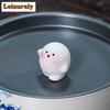 Yixing Zisha Little Dumpling Tea Pet Boutique Tea Games Tea Figurine Play Toys Tea Statue Ornaments Can Be Raised Decoration