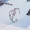 Sace Gems Классическое кольцо из медного сплава с цирконом, женские ювелирные изделия, свадебный подарок для вечеринки
