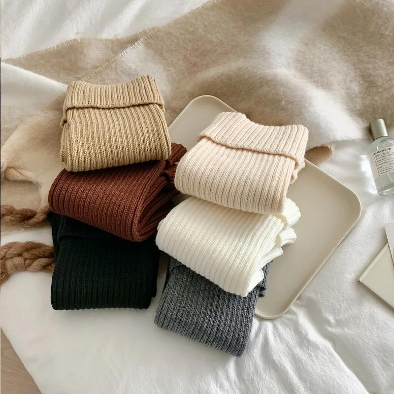 Thickened Leg Warmers Long Socks Korea Style Uniform Fashion Lolita Girl Loose Bubble Sock Women's Versatile Stockings