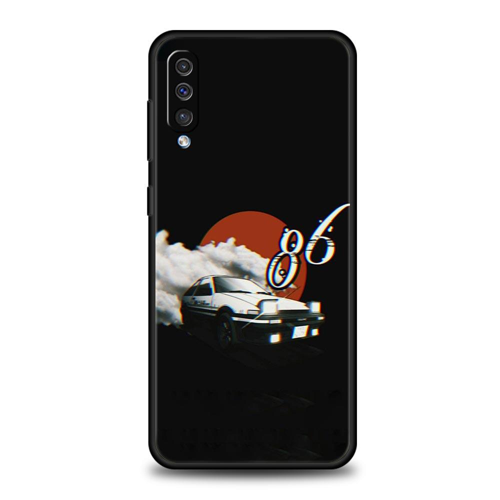 Чехол для телефона Initial D для Samsung Galaxy A56 A36 A26 A16 A34 A24 A42 A22 A20 A12 A40 A30 A10 5G Мягкая ТПУ Накладка Чехол Fundas