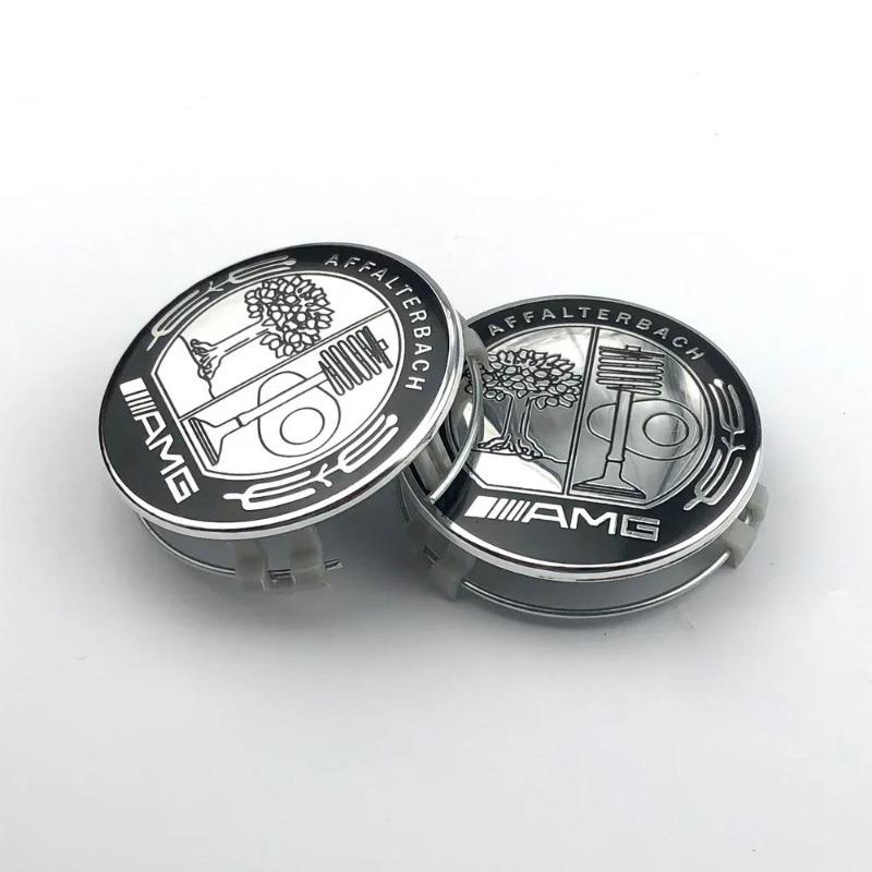 Колпачки на центр колеса Mercedes Benz 4 шт 75 мм Колпак ступицы для Mercedes AMG Яблоня B W204 W211 W205 W212 W203 W213 W124 Автоаксессуары