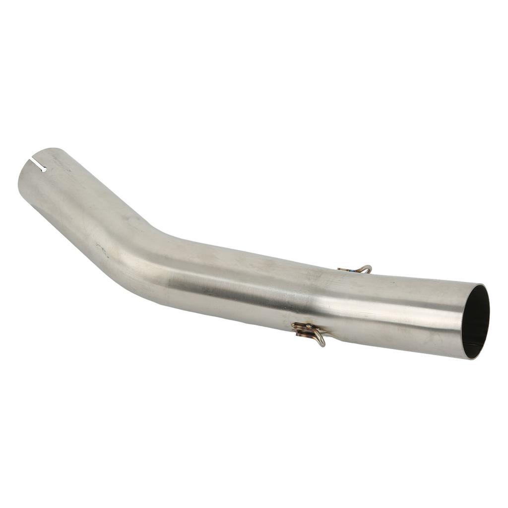 Motorcycle Exhaust Pipe Mid Middle Link Tube Connector Replacement for Ninja ZX10R 2004‑2005