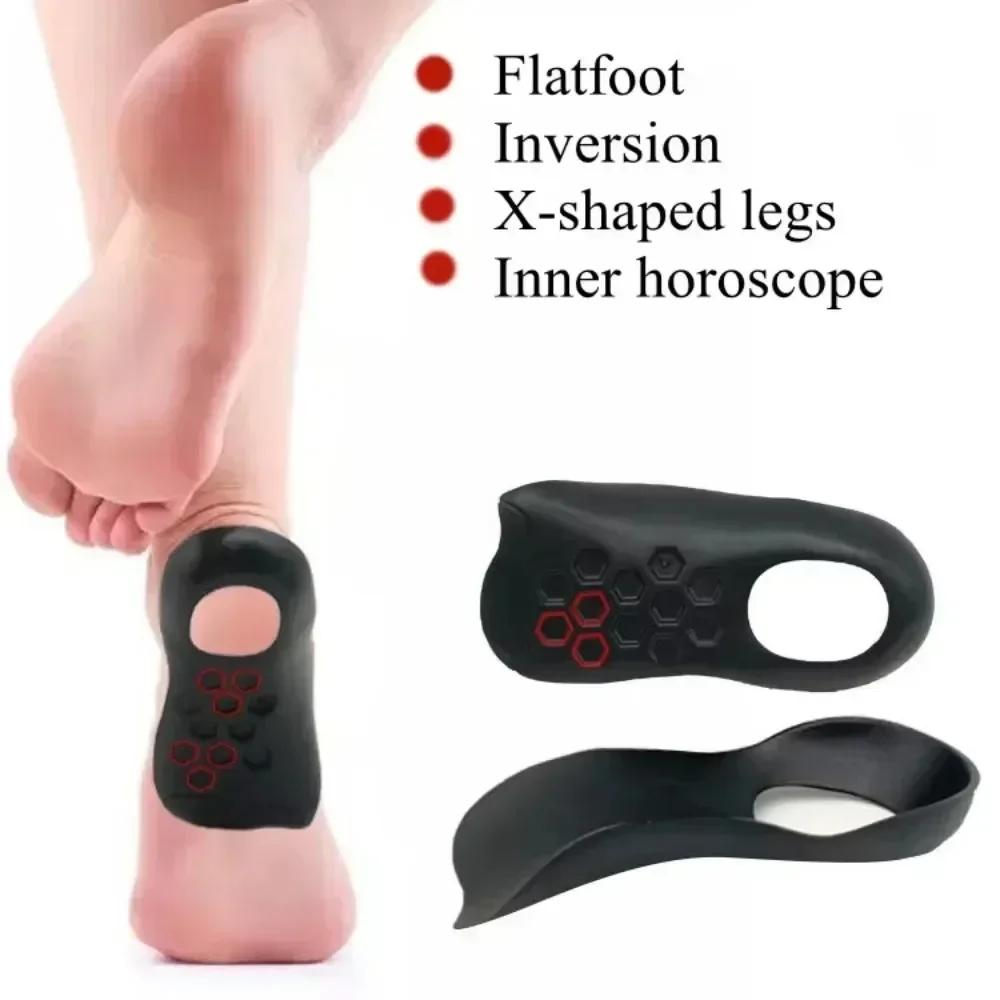 1 пара ортопедических стелек для плоскостопия, О-образных ног и подошвенного фасциита - Унисекс вставки для обуви с поддержкой свода стопы