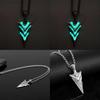 Arrow Luminous Necklace With Alloy Animal Pendant Necklace For Gift And Collectors