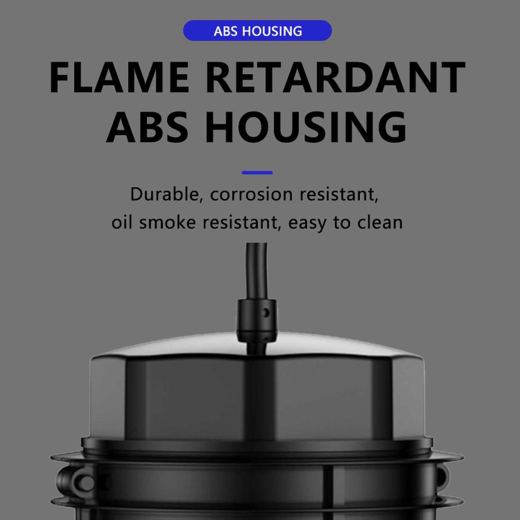 For Safe Solid ABS Electronic Mosquito Killer Lamp with Protective Net Oil Smoke Resistant Easy to Clean Zapper