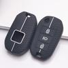 Key Fob Cover for Peugeot 3008 308 208 508 C4 Picasso Anti-Scratch Surface Shockproof Structure Soft Grip Texture Easy Install Design