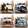 3D Sexy Beauty Bedding Set Quilt Cover Pillowcase 2/3 AU King Full Size Single/double Bed Home Bedding Duvet Cover