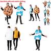 Unisex Halloween Costume Milk Cookie Pair For Stage Performance And Party Events