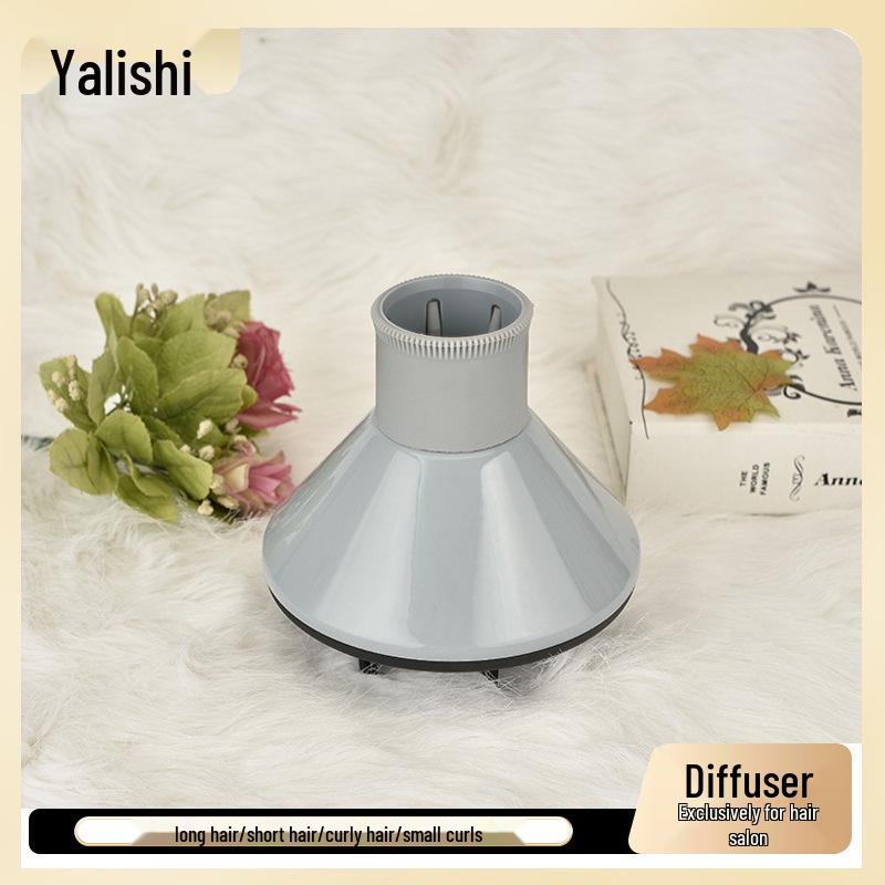 Универсальная насадка для фена для салонной укладки – Мощный поток воздуха для сушки и завивки.