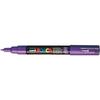 Marker - POSCA - PC1MC - Set of 12 - Extra-fine Conical Tip - Purple