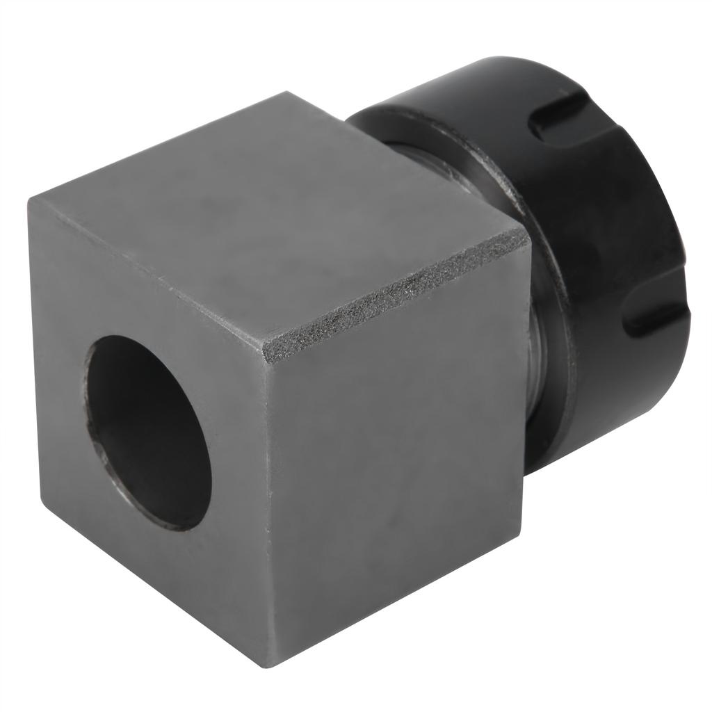 Square Collet Chuck Block Holder Hard Steel CNC Lathe Engraving Machine Parts ER‑32