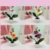 Butterfly Orchid Artificial Plant With 3d Printing For Home Decor And Photography Props