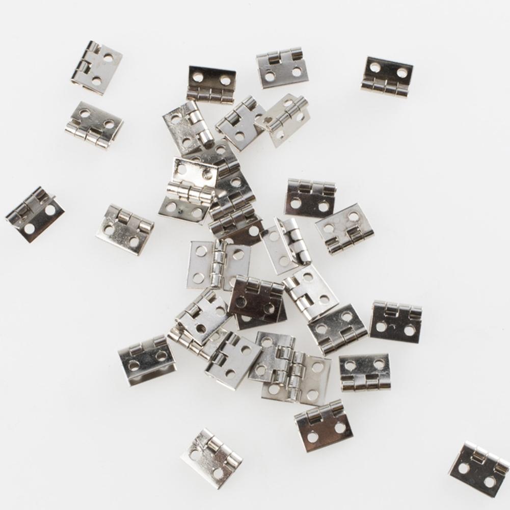 Miniature Brass Plated Hinges for Miniature Boxes and Dolls Houses
