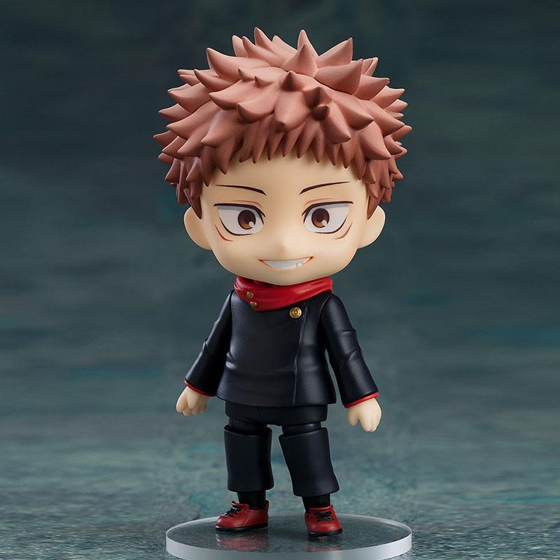 #1479 Yuji Itadori Q Version Articulated Action Figure Interchangeable Face Collectible Anime Figurine Kaisen Gift