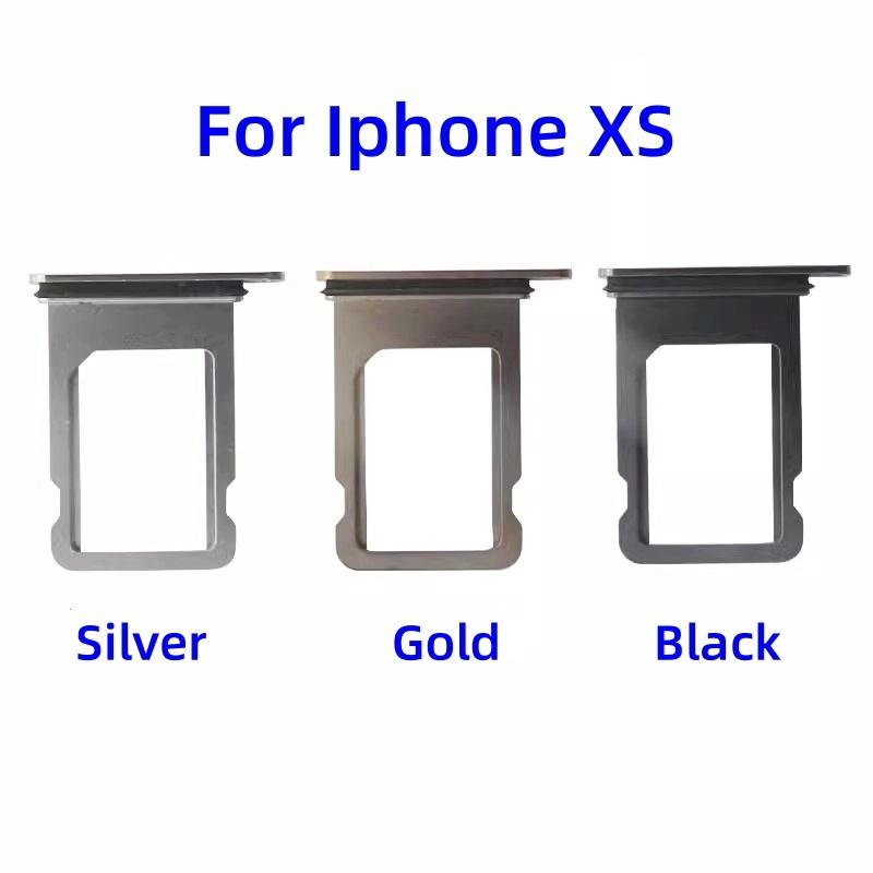 Лоток для SIM-карты Для iPhone X/XS/XS Max/XR Выдвижной лоток для карты Держатель лотка для чип-карты Разъем считывателя SIM-карт Для XR XS Max XS X