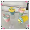 Cute Cartoon Straw Cup 380ML Sport Water Bottle Small Drinking Tumbler  Summer