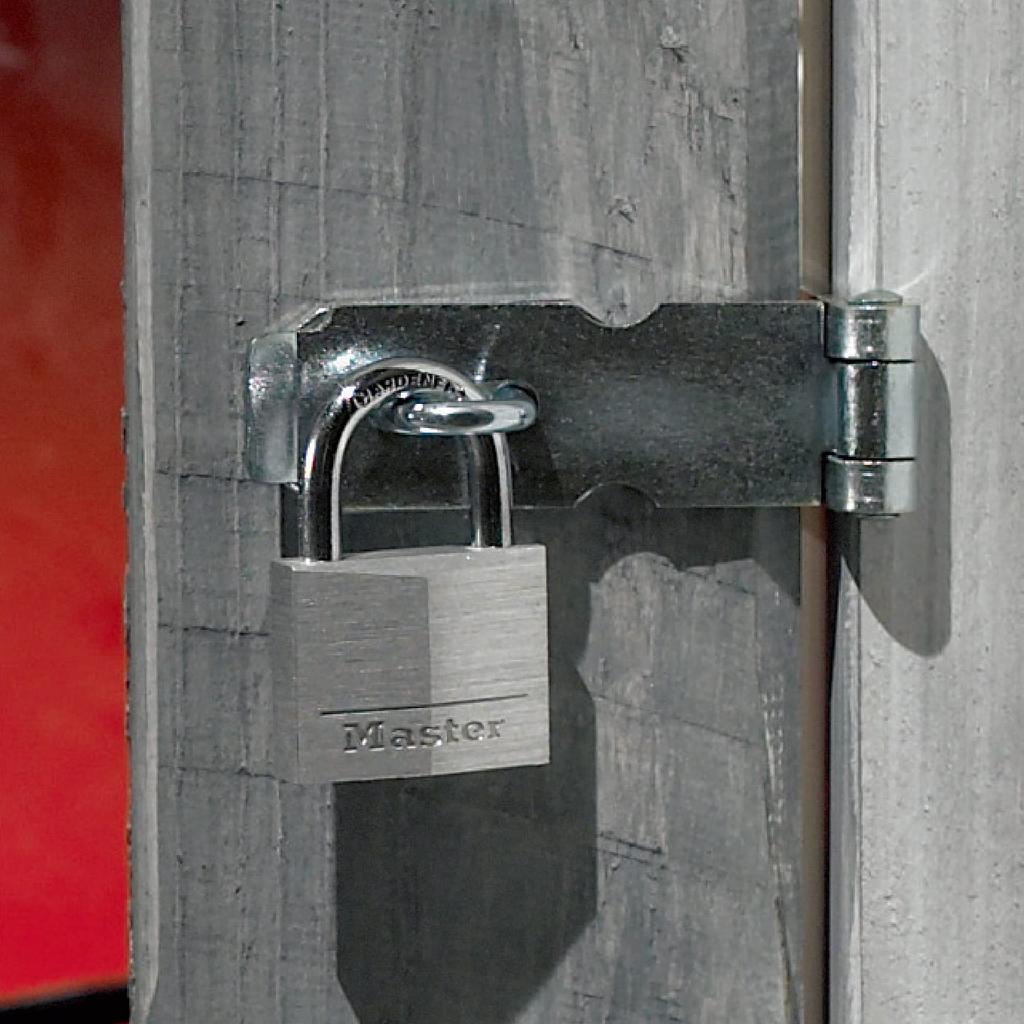 Master Lock Навесной замок Тип ключа Прочный Устойчив к коррозии Легкий Ширина корпуса 40 мм Высота подвешивания Внутренний диаметр 21 мм Алюминиевый Безопасность 9140JAD