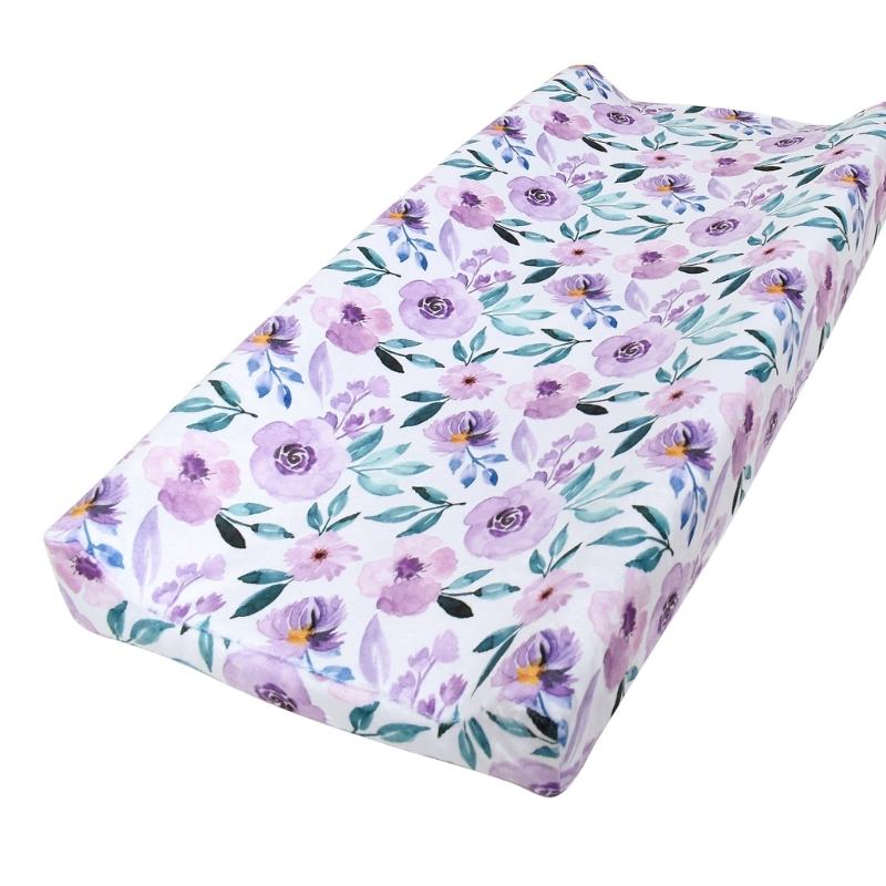 Printed Nappy Changing Pad Sheets Cover Soft and Comfortable Baby Diaper Changer Cushion Sleeve Protective Case
