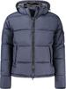Winter Jacket North Sails Quilted Jacket Men's Stand-up Collar Blue Black